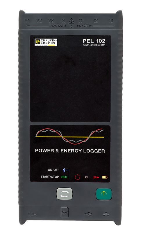 PEL 102 Leistungs- und Energie-Recorder