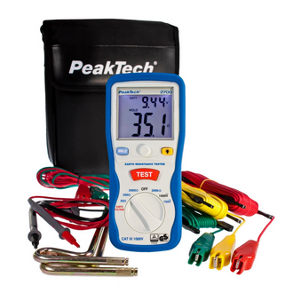 PeakTech® P 2700 Erdwiderstandsmessgerät