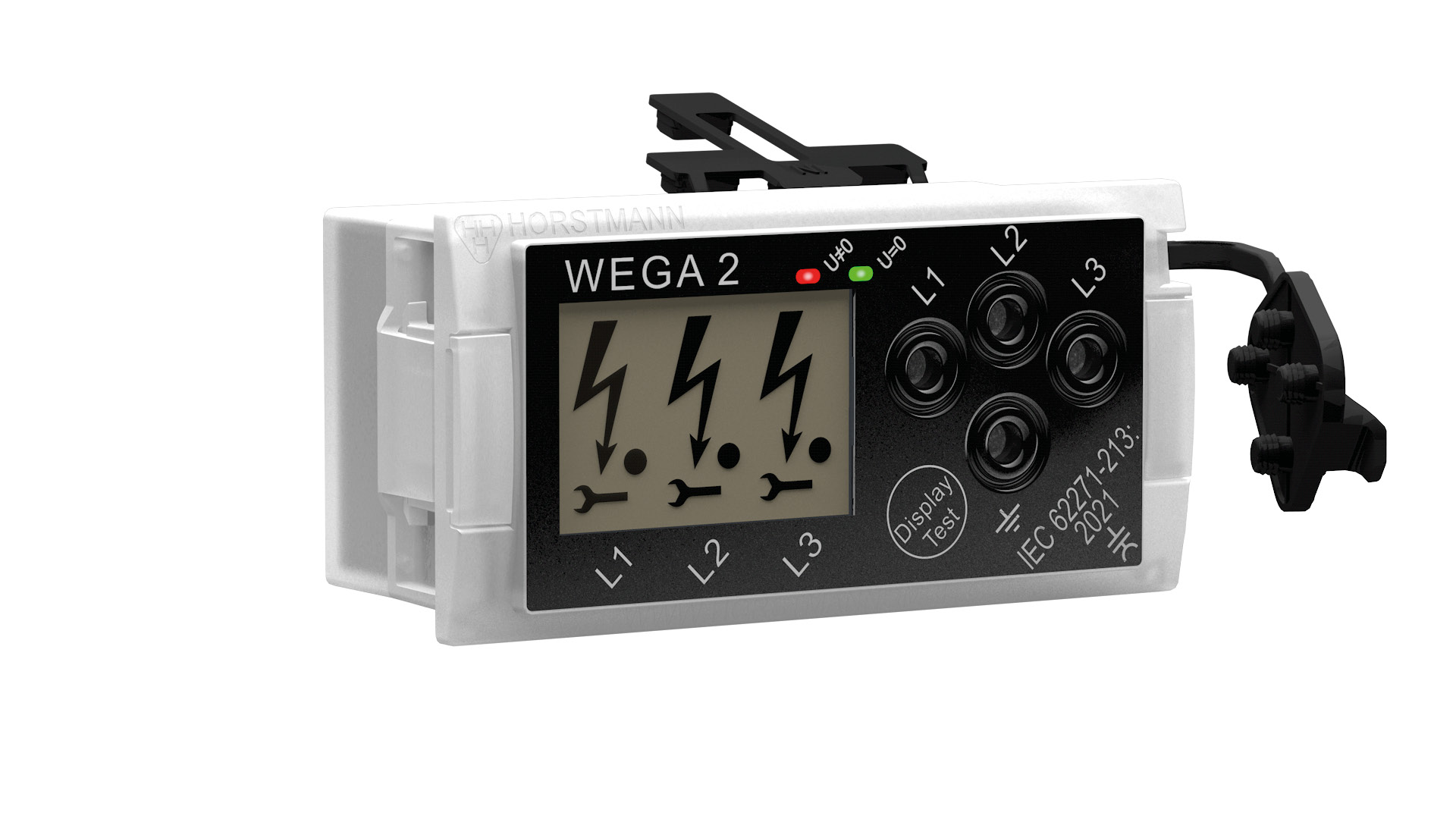 WEGA 2, Integriertes Spannungsprüfsystem